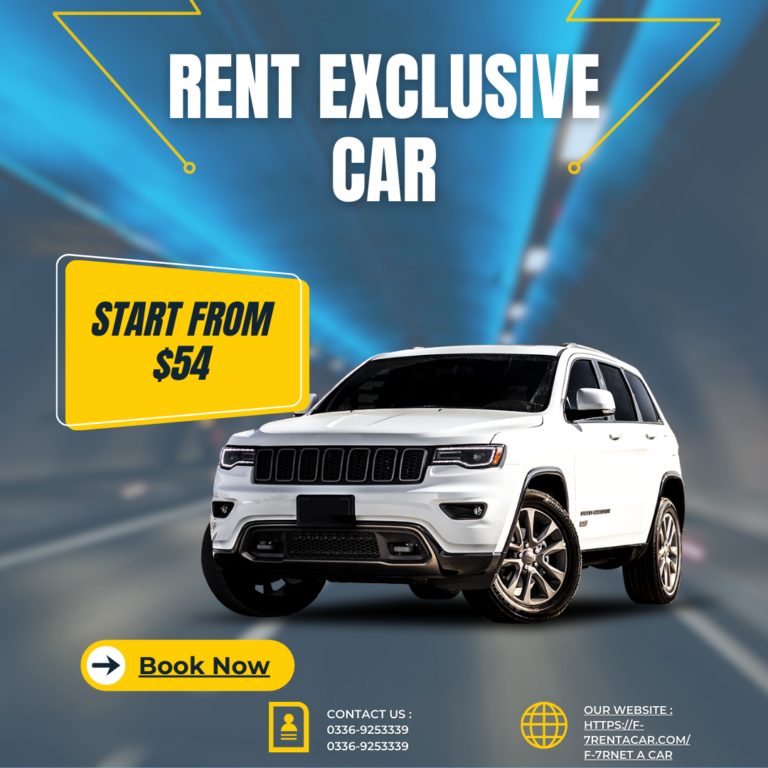 rent a car islamabad